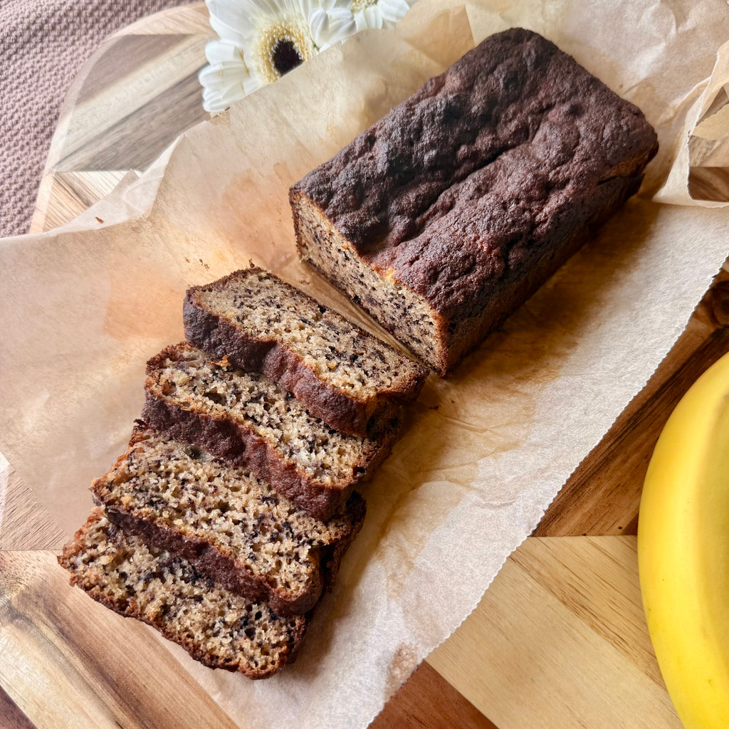 ✿ Banana Bread ✿ Gluten-Free & Sugar-Free (Keto-Friendly) ✿